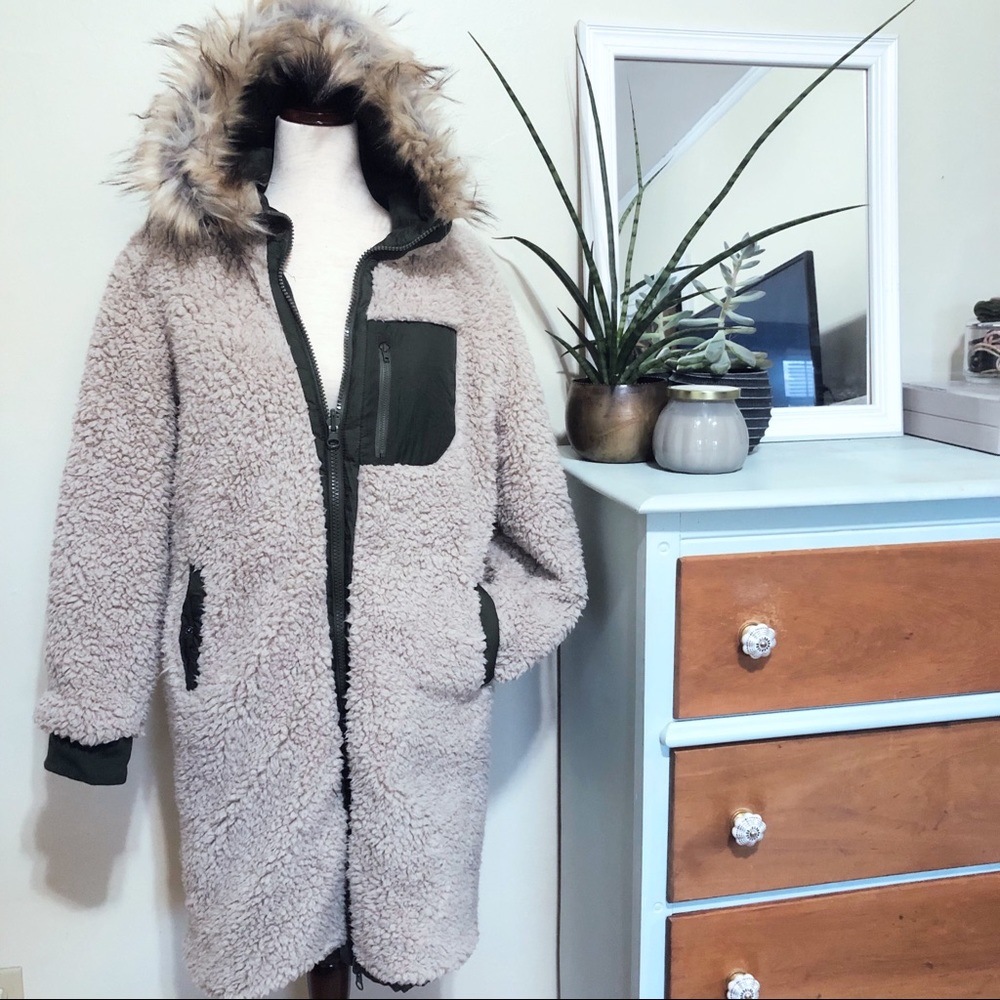 Reversible Sherpa Jacket